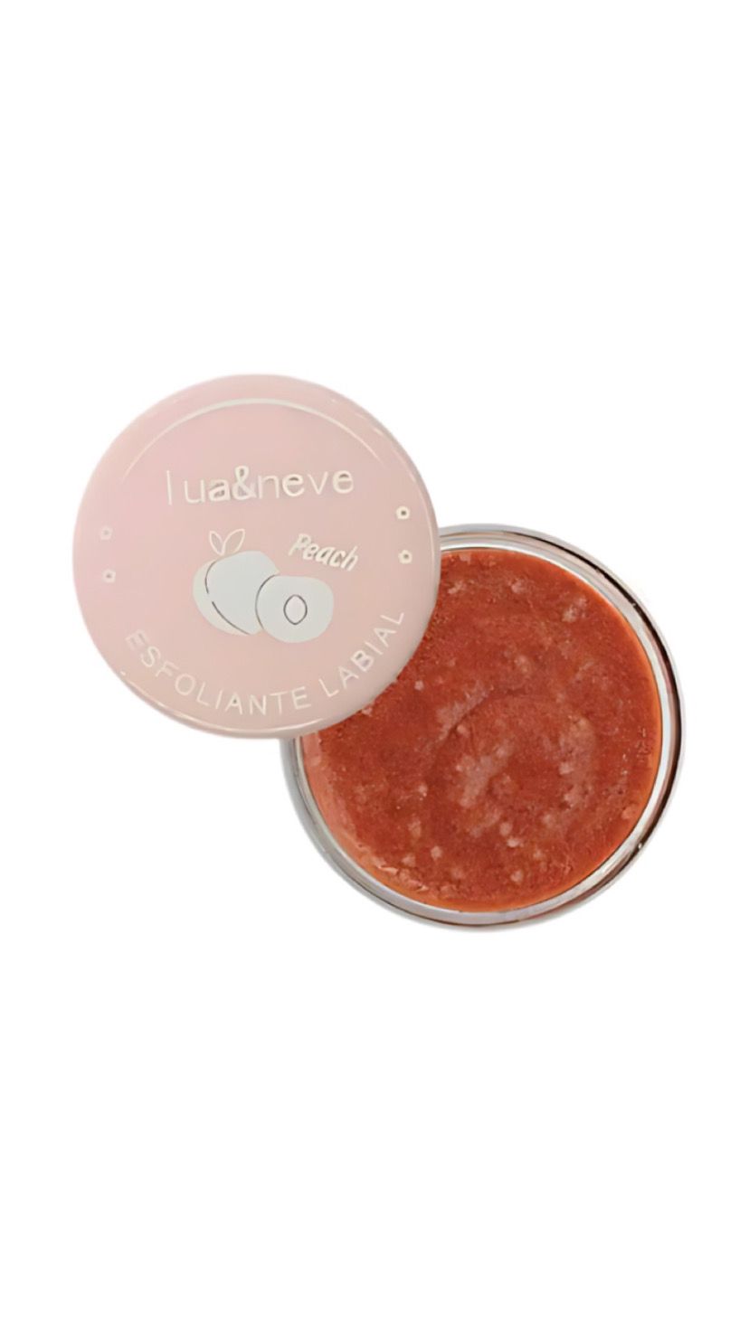Esfoliante Hidratante Labial Peach Lua & Neve Cor 02 11g