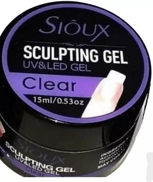 Sculpting Gel Uv Led 15g – Clear – Siôux